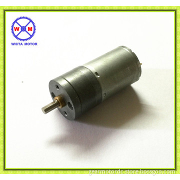 Totally Enclosed metal gearbox high torque small size 6 volt dc motor
